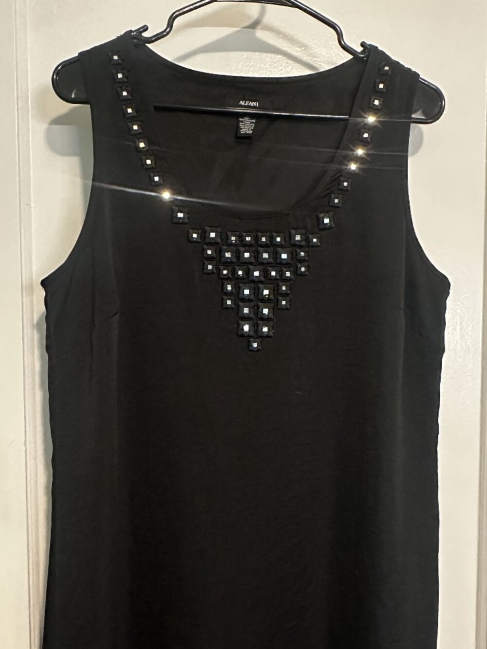 ✨ STUNNING ALFANI EMBELLISHED MINI DRESS / TUNIC, Size 12 ✨